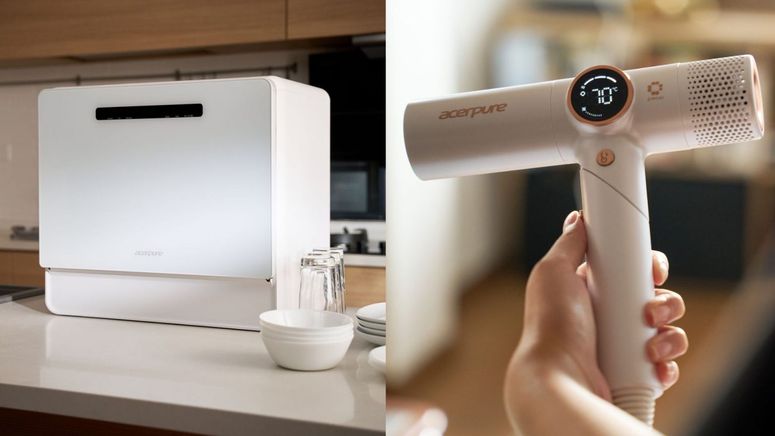 Acer Malaysia introduces Acerpure Vortex KW1 Dishwasher and BEAUTY HD3 Hair Dryer
