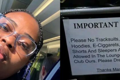 Nigerian Lady Shares Hilariously Poorly Written London Club Notice
