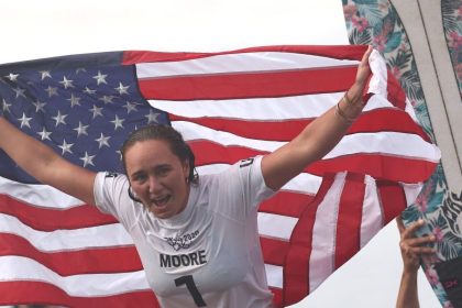 Carissa Moore sets return to surfing as a mom