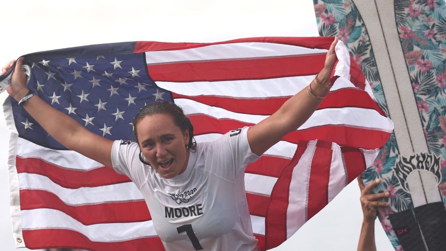 Carissa Moore sets return to surfing as a mom