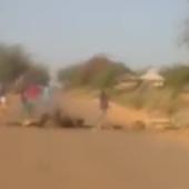 Protesting Youths Block Kwara–Kogi Highway After Deadly Terrorists Attack On CAC Church In Eruku