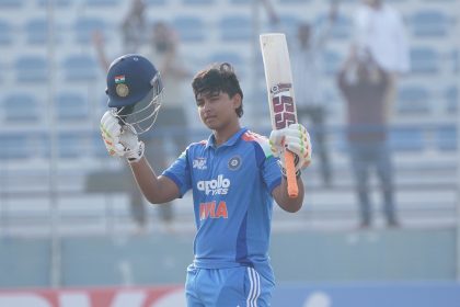 Suryavanshi scores joint-third fastest men’s T20 century by an Indian