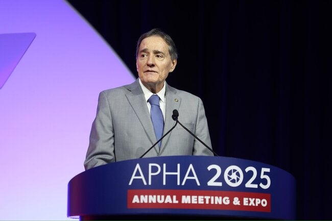 PAHO calls for stronger regional health security at the 2025 annual meeting of the American Public Health Association