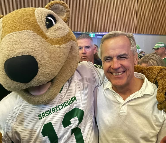 Canadian prime minister Mark Carney attends 112th Grey Cup festival in Winnipeg