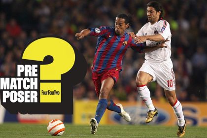 Pre-Match Poser no.2: Can you answer this elite-level football quiz question?