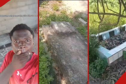 Young man shows graves of father, mother and 5 siblings in heartbreaking video