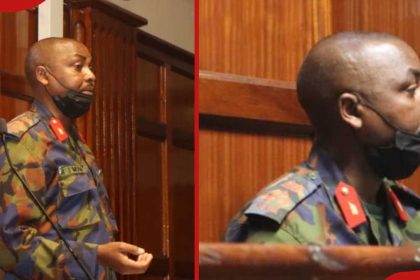 Nairobi: Fake KDF brigadier shows up in court in full military uniform, sets record straight