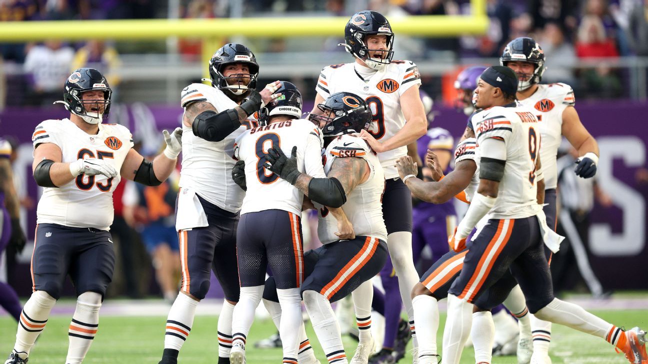 ☔ ‘Game blouses’: Bears’ jab at Vikes tops trolls