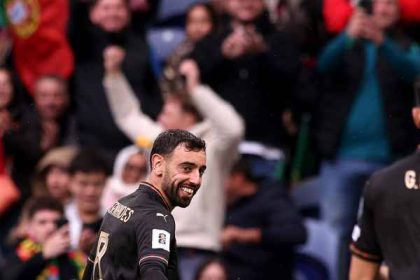 Bruno nets hat-trick as Portugal qualify