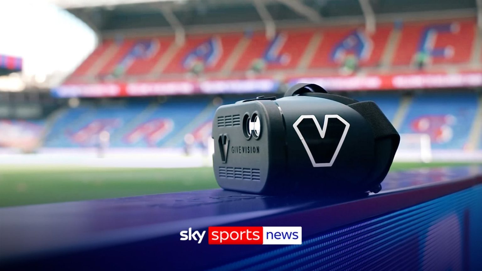 Crystal Palace: The tech allowing football to come into focus for visually impaired supporters