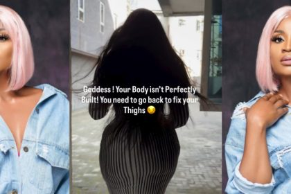 Uche Ogbodo Claps Back At Trolls Criticizing Her Thighs