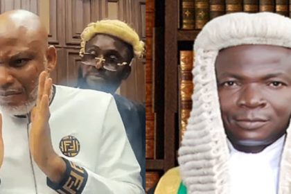 Nnamdi Kanu Blasts Judge And FG Lawyers In Court Drama