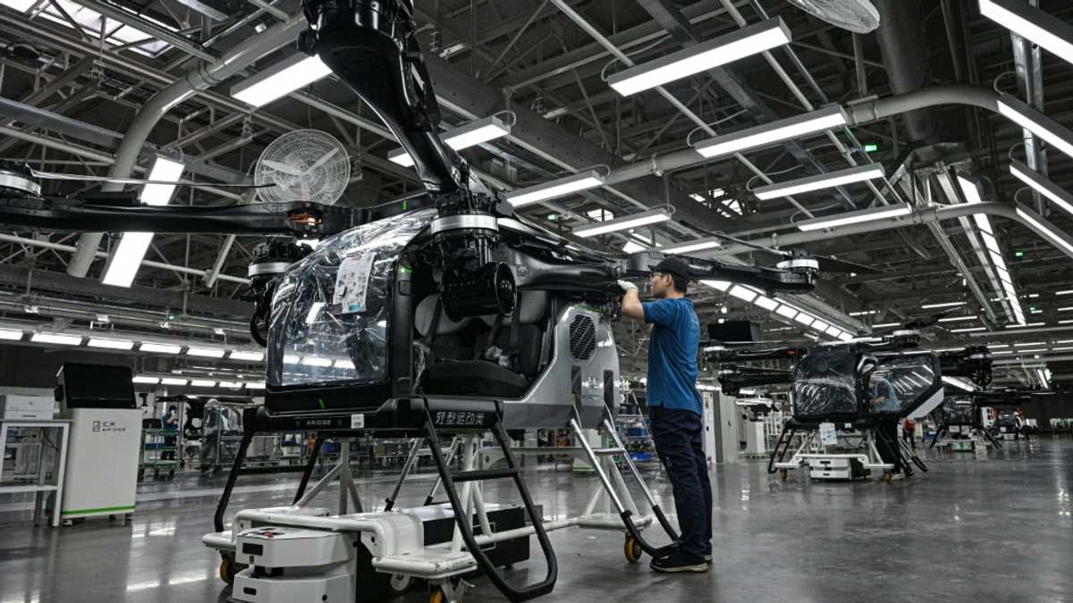 Electric vehicle prowess helps China’s flying car sector take off