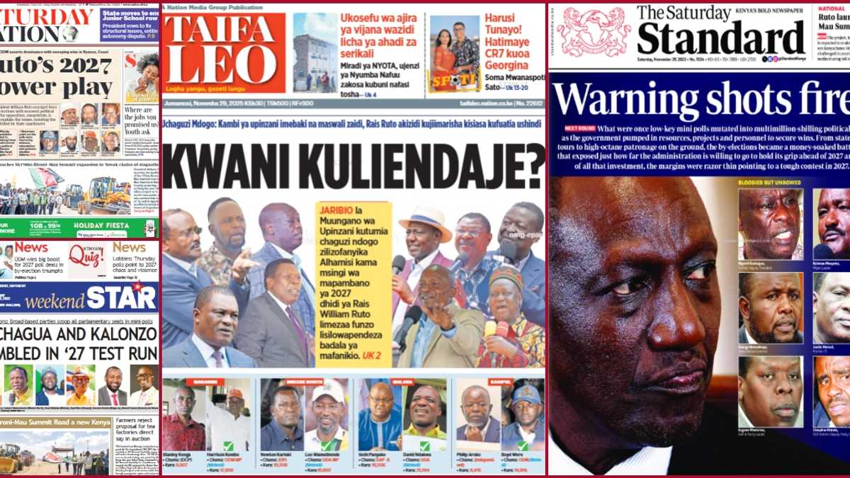 Kenya newspapers review: Kiambu man killed on Russian frontline after being lured with fake driver job