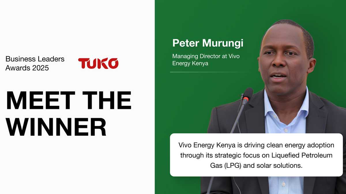 TUKO.co.ke Business Leaders Awards 2025: Vivo Energy’s Solar at Shell Stations Initiative Wins Big