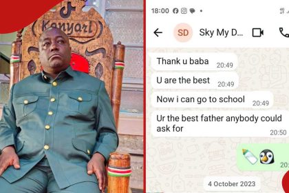 Pastor Kanyari leaks chats with his daughter Sky: “You are the best”