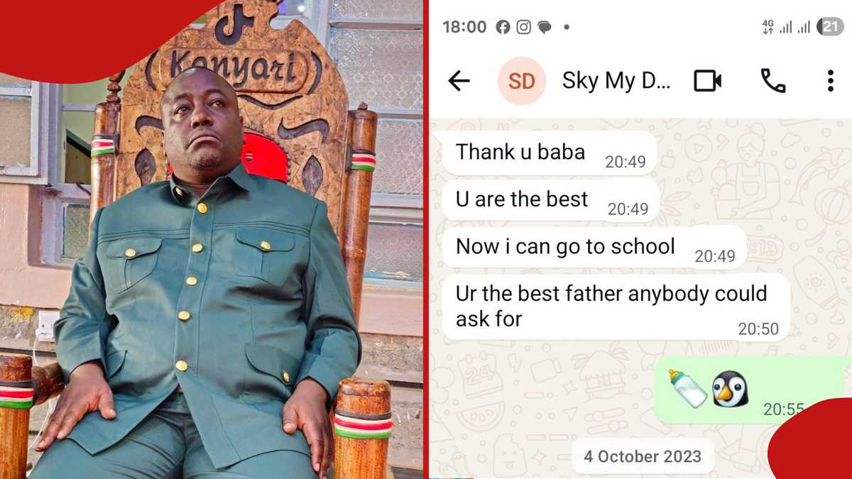 Pastor Kanyari leaks chats with his daughter Sky: “You are the best”