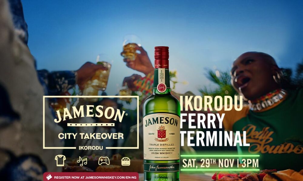 Ikorodu Get Ready, Jameson City Takeover Is Coming to You!