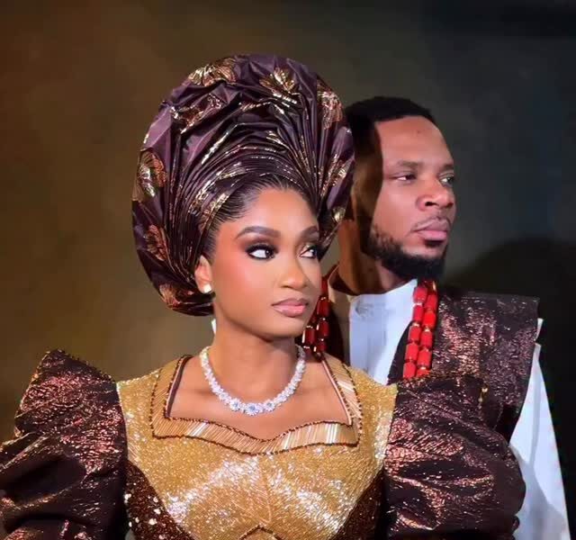 Watch These Lovebirds Serve Regal Style and Sweet Love For Their Trad