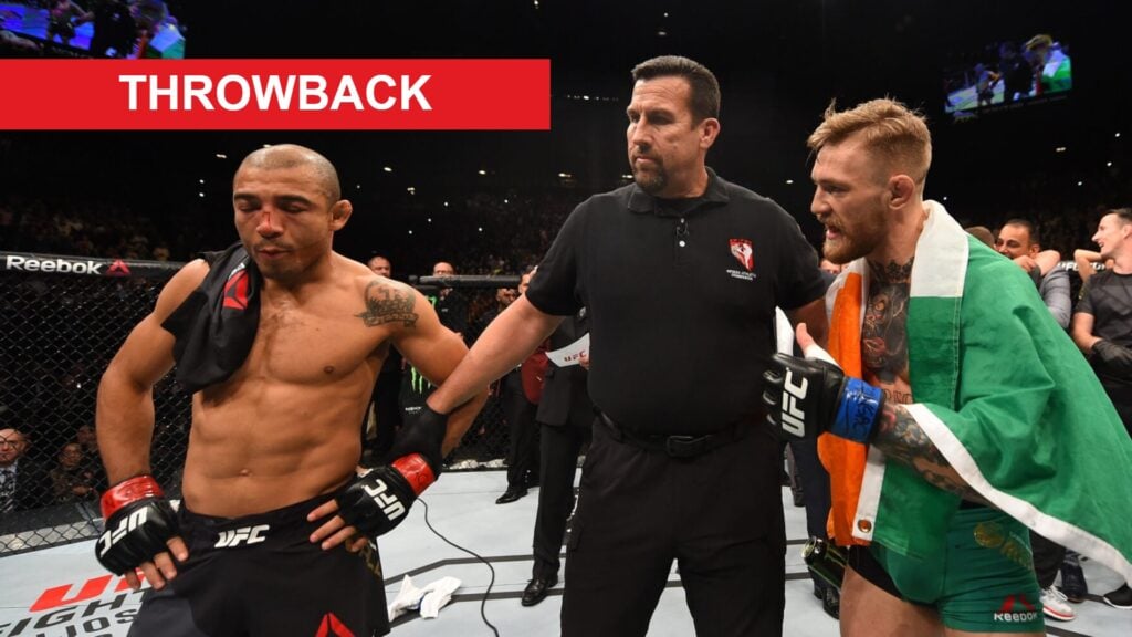 First man to beat Jose Aldo before iconic 10-year undefeated run was proved wrong by Conor McGregor