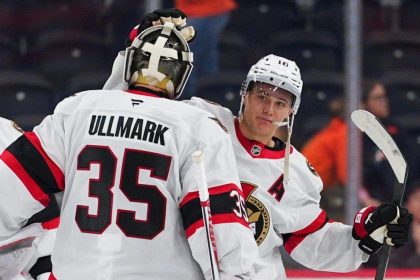 Senators steal two points in victory over Flyers