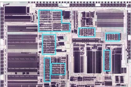 Unusual circuits in the Intel 386’s standard cell logic