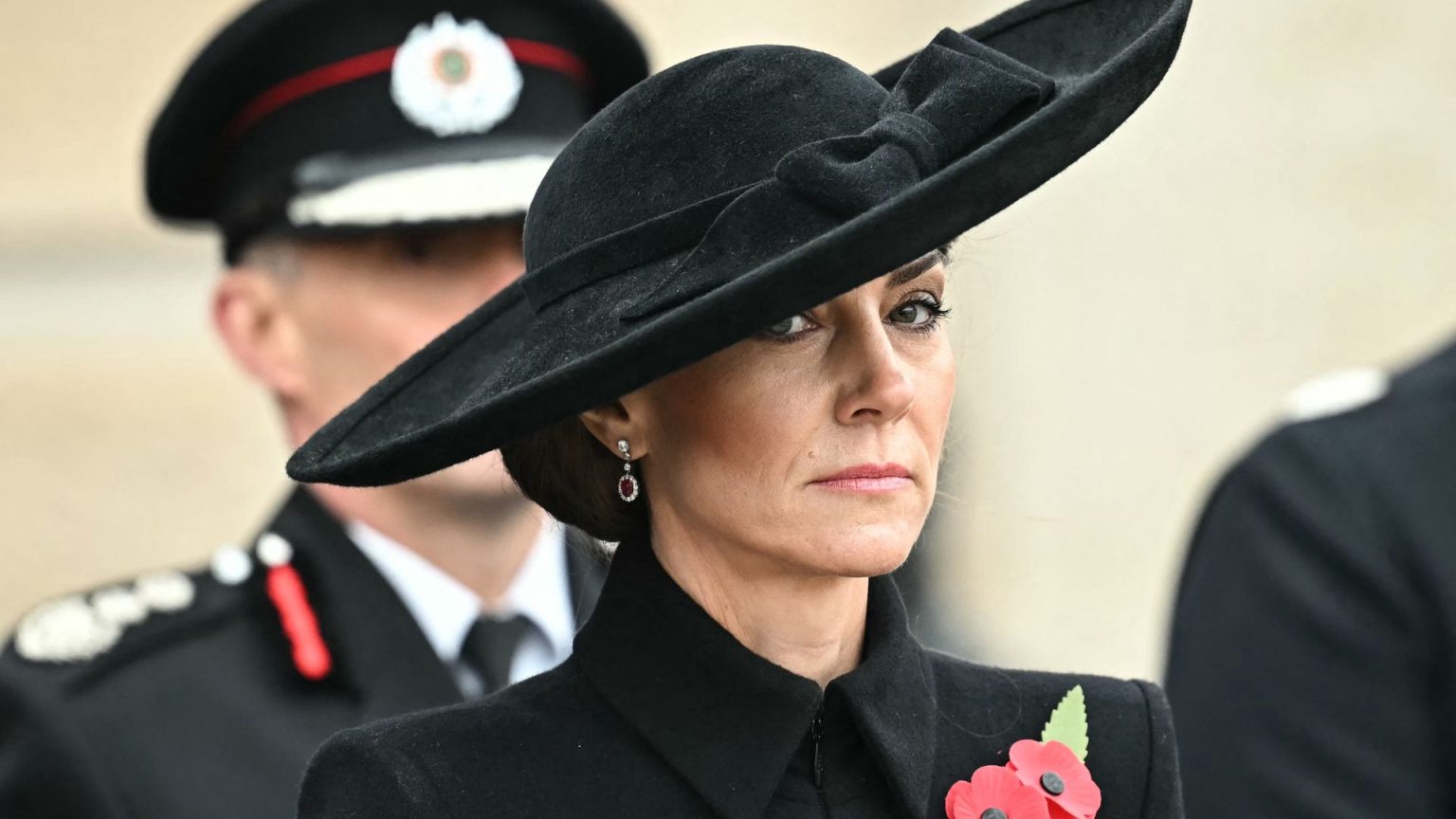 Princess Kate marks royal first attending solemn Armistice Day service