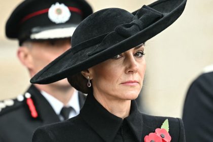 Princess Kate marks royal first attending solemn Armistice Day service