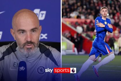 Premier League: Enzo Maresca says Cole Palmer is available to start against Arsenal