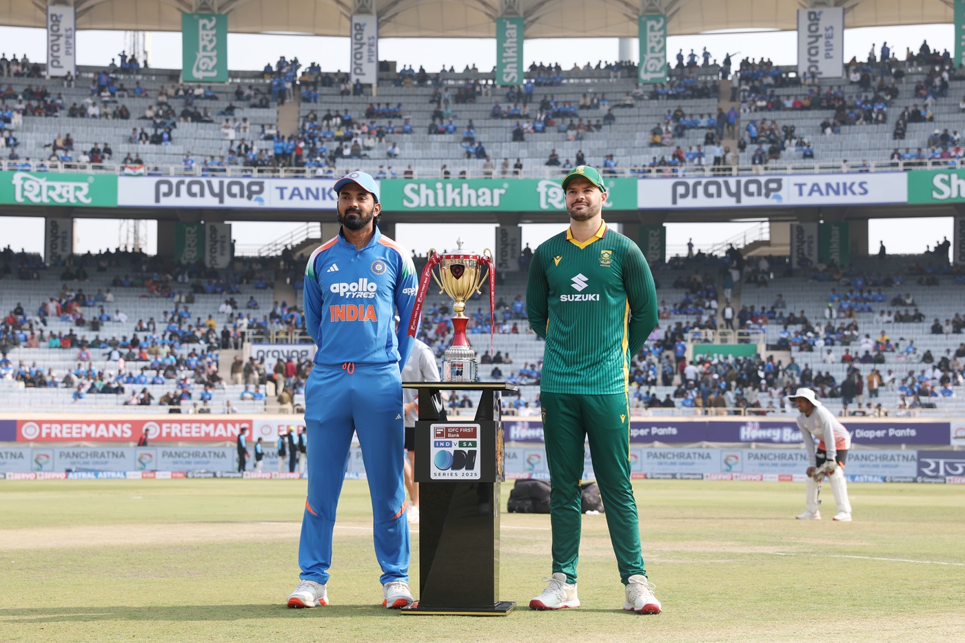 Markram-led SA opt to bowl; India pick Gaikwad