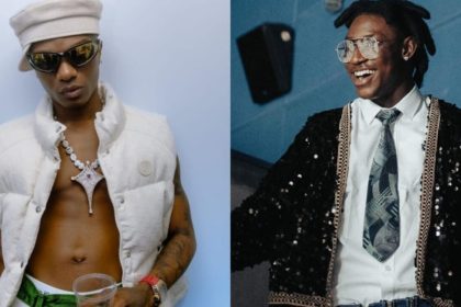 Wizkid completes vocals for forthcoming Shallipopi collaboration ‘Like That’