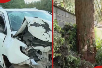 Nairobi: Eyewitness recounts horrific moment Kenyan MP died in car crash outside his Karen home