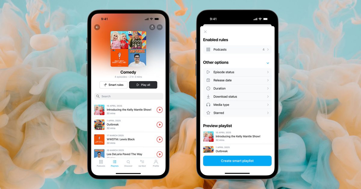 Pocket Casts app introduces smart playlists feature to organize your podcasts