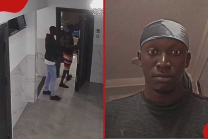 Kilimani: Chilling CCTV shows moments before Festus Oromo fell from 14th floor