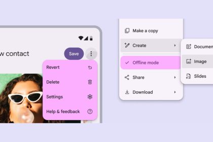 Google redesigns menus for Material 3 Expressive that have you mind the gap