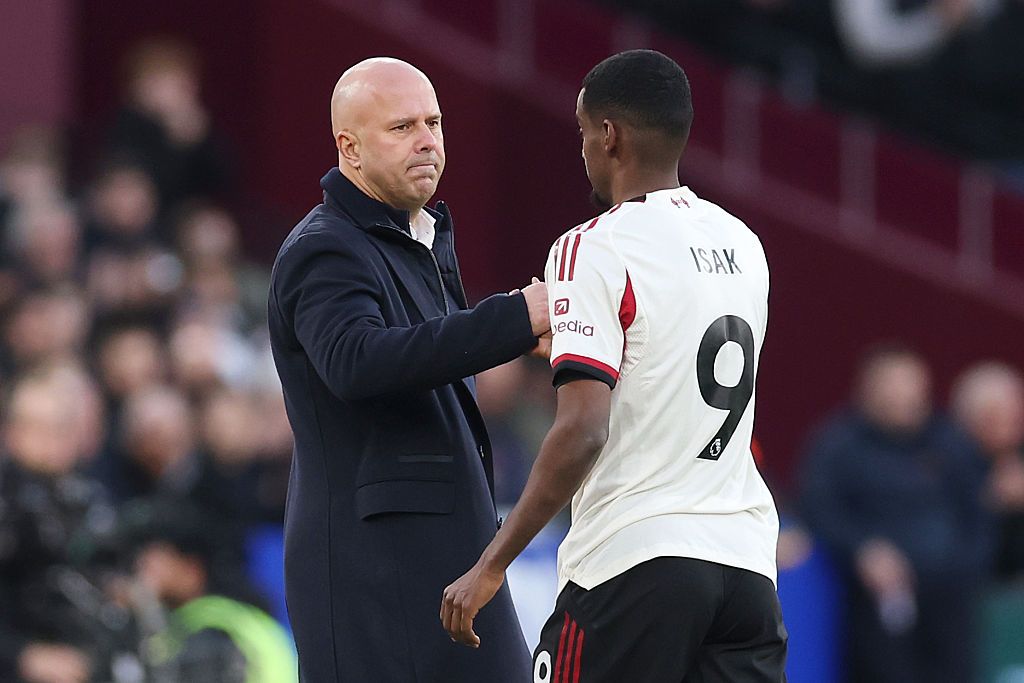 Alexander Isak’s reaction as he’s subbed off EIGHT MINUTES after first Premier League goal for Liverpool