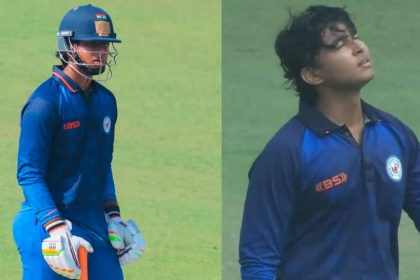 14-Year-Old Vaibhav Suryavanshi Makes History With Century In SMAT 2025-26