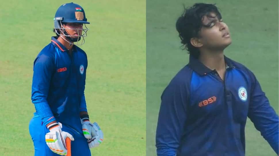 14-Year-Old Vaibhav Suryavanshi Makes History With Century In SMAT 2025-26