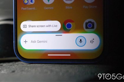 Gemini overlay switching to fullscreen glow on Android