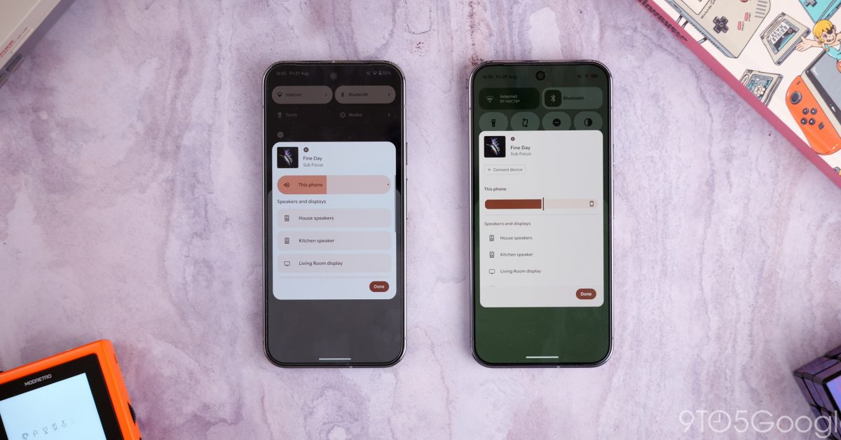 Android adding ‘one-tap’ media device transfers, new Find Hub item sharing