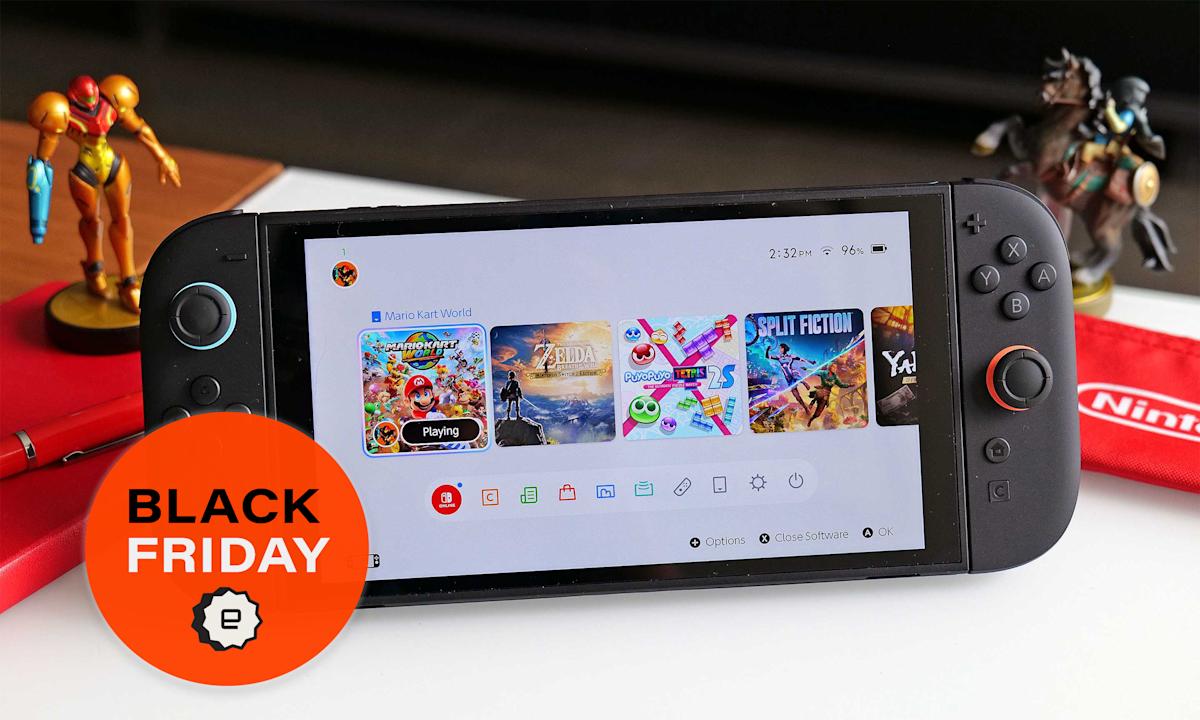 Nintendo Switch 2 Black Friday deals are live: Savings on Switch games and accessories, plus the best Switch 2 console bundles for the holiday shopping season