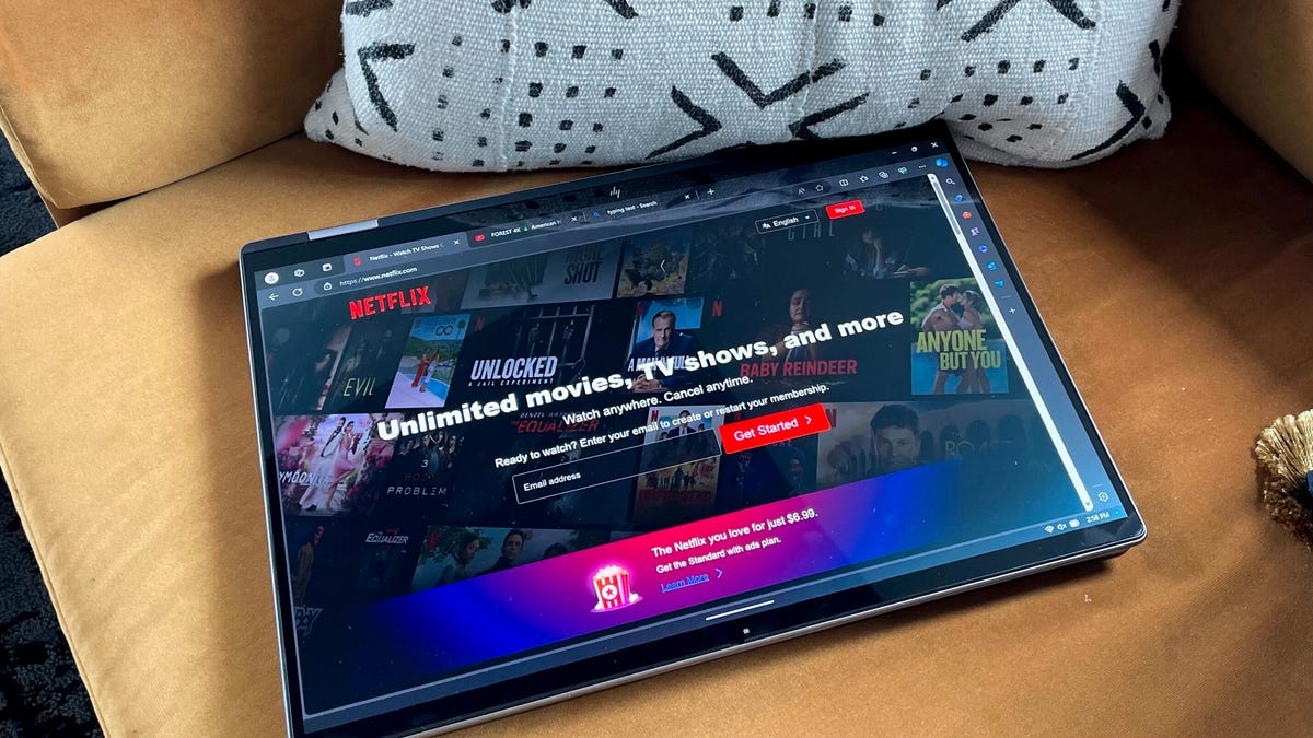 The hybrid Windows laptop I recommend most for work travel also has an OLED display