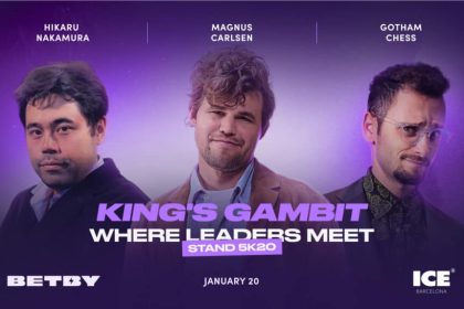Chess superstars Carlsen, Nakamura, and GothamChess come together at ICE Barcelona 2026