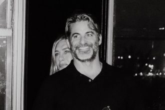 Jennifer Aniston twins with new boyfriend on date night in matching his and her outfits