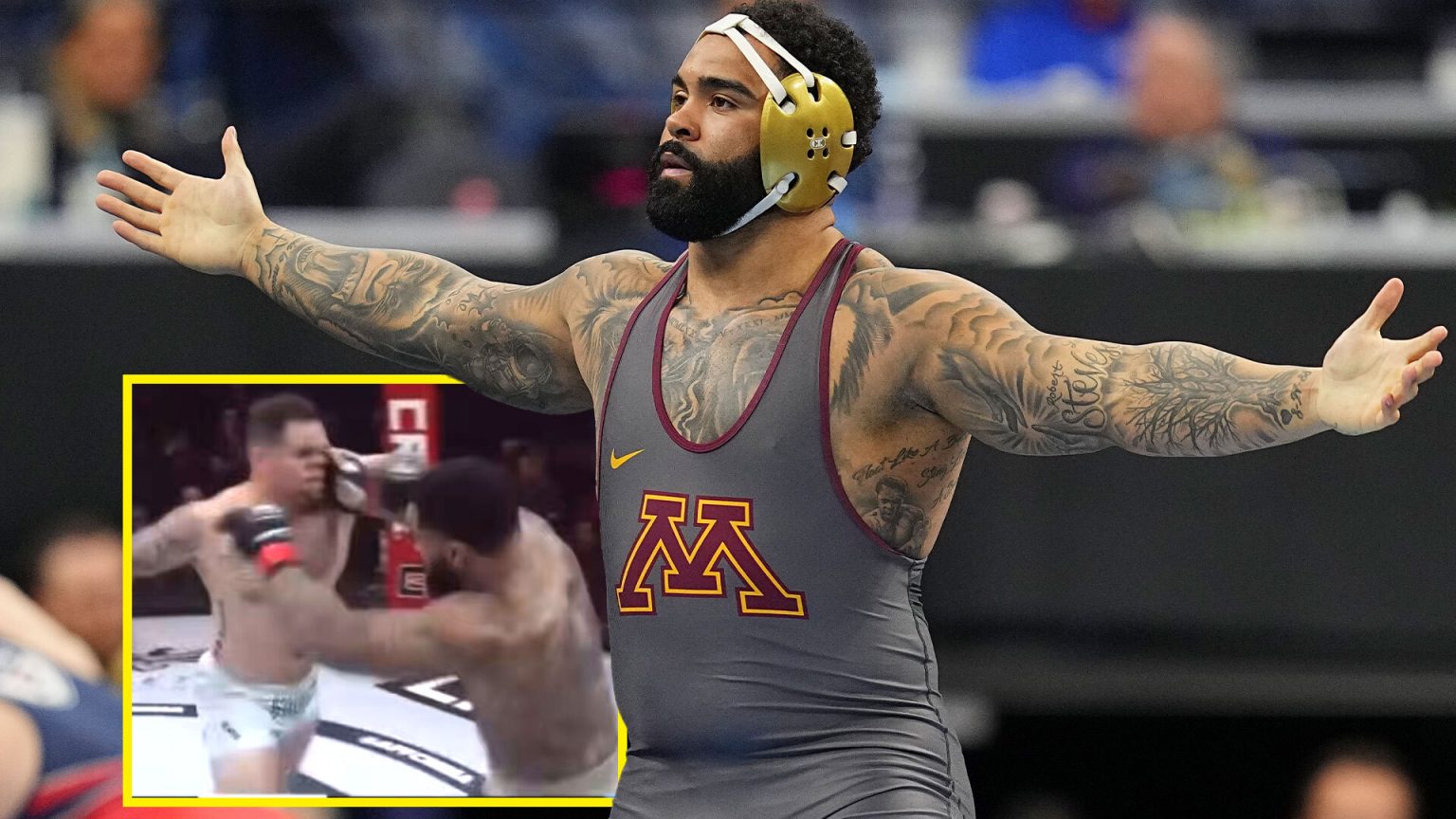 ‘That’s the guy’ – Joe Rogan names 250lbs Olympic gold medallist not in UFC as biggest threat to Tom Aspinall