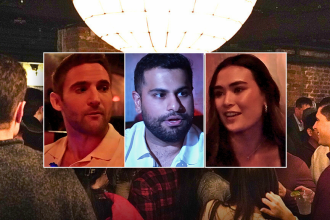 She lost a date over Trump; he swears Liberals won’t date him. The night politics crashed the party scene