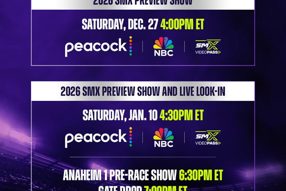 Watch SMX Season Preview Show Today 4 EST on NBC