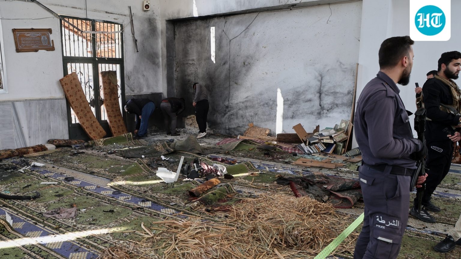 8 dead, 18 injured after deadly blast at Syria mosque during Friday prayers