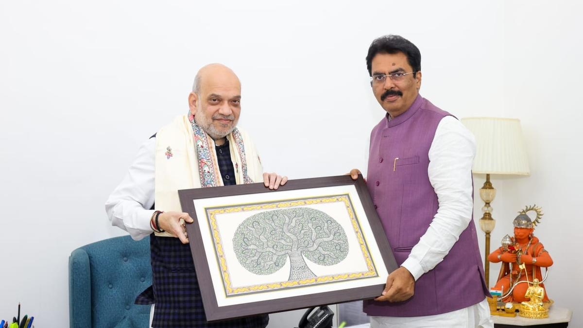 Bihar BJP President Saraogi meets Shah and Nadda in Delhi