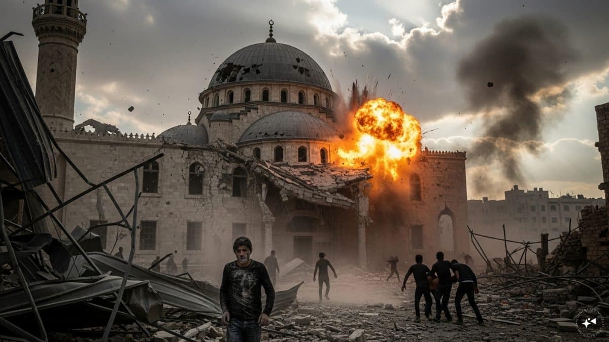 Explosion at mosque in Syria’s Homs kills three, injures five